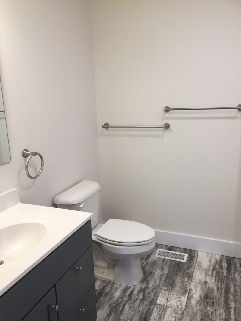 Newly renovated bathroom
